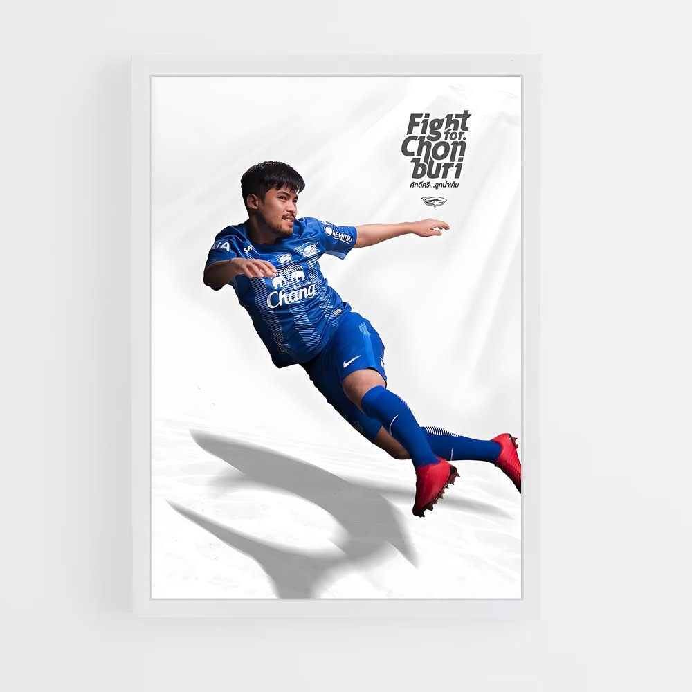 ap-chonburi fc-3 cadre Blanc