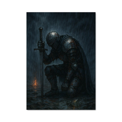 Poster L'Héroïsme Sous la Pluie