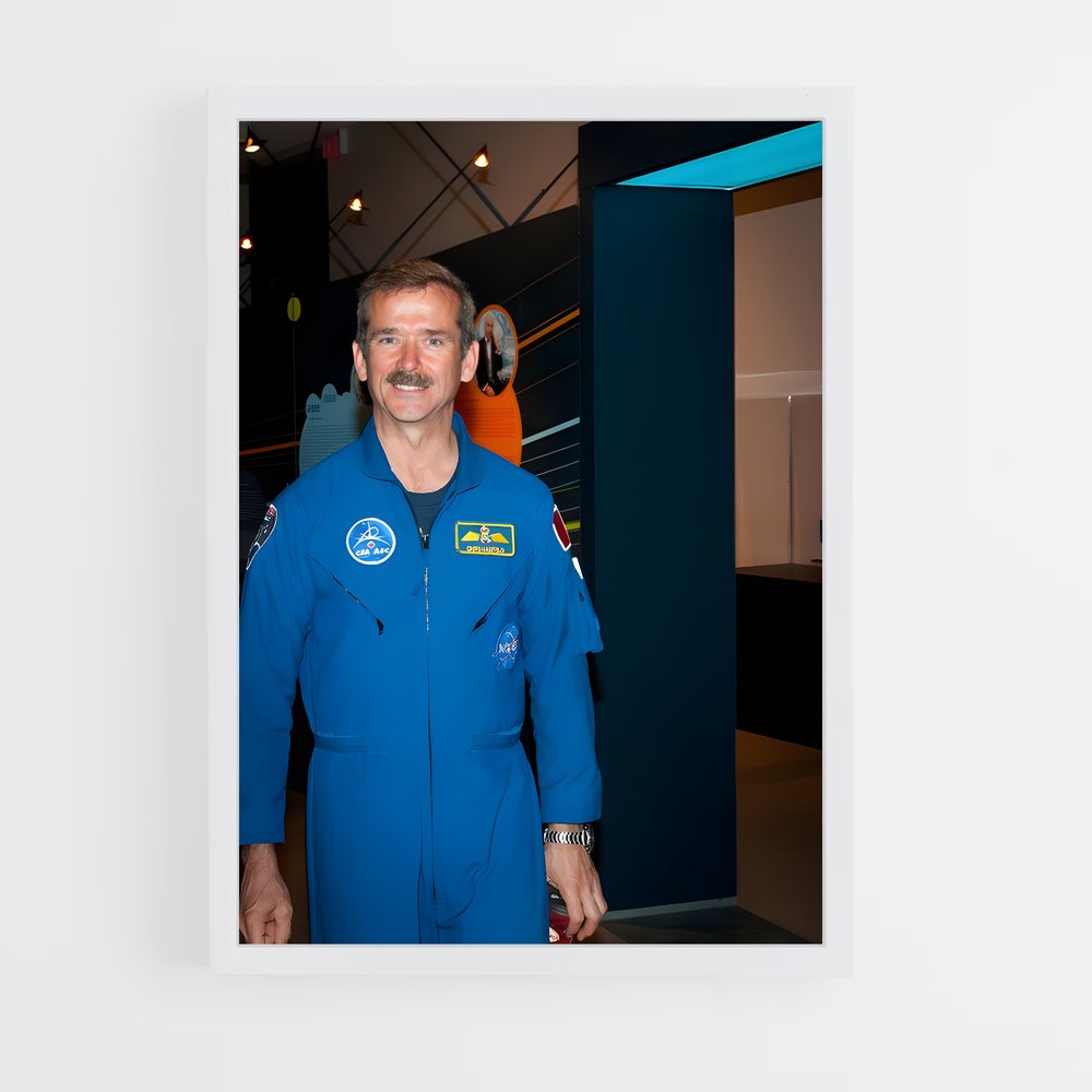 ap-chris hadfield-2 cadre Blanc