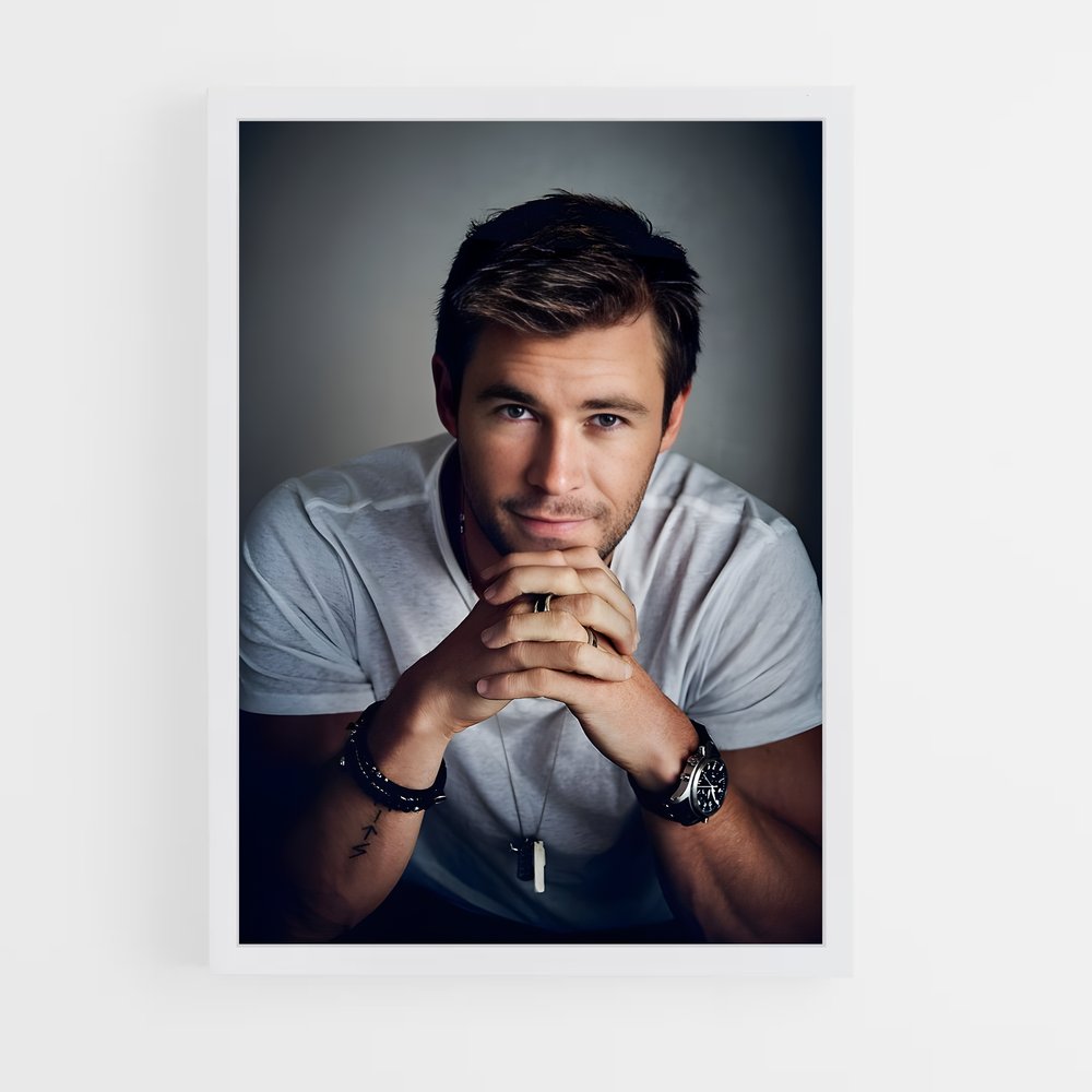 ap-chris hemsworth-6 cadre Blanc