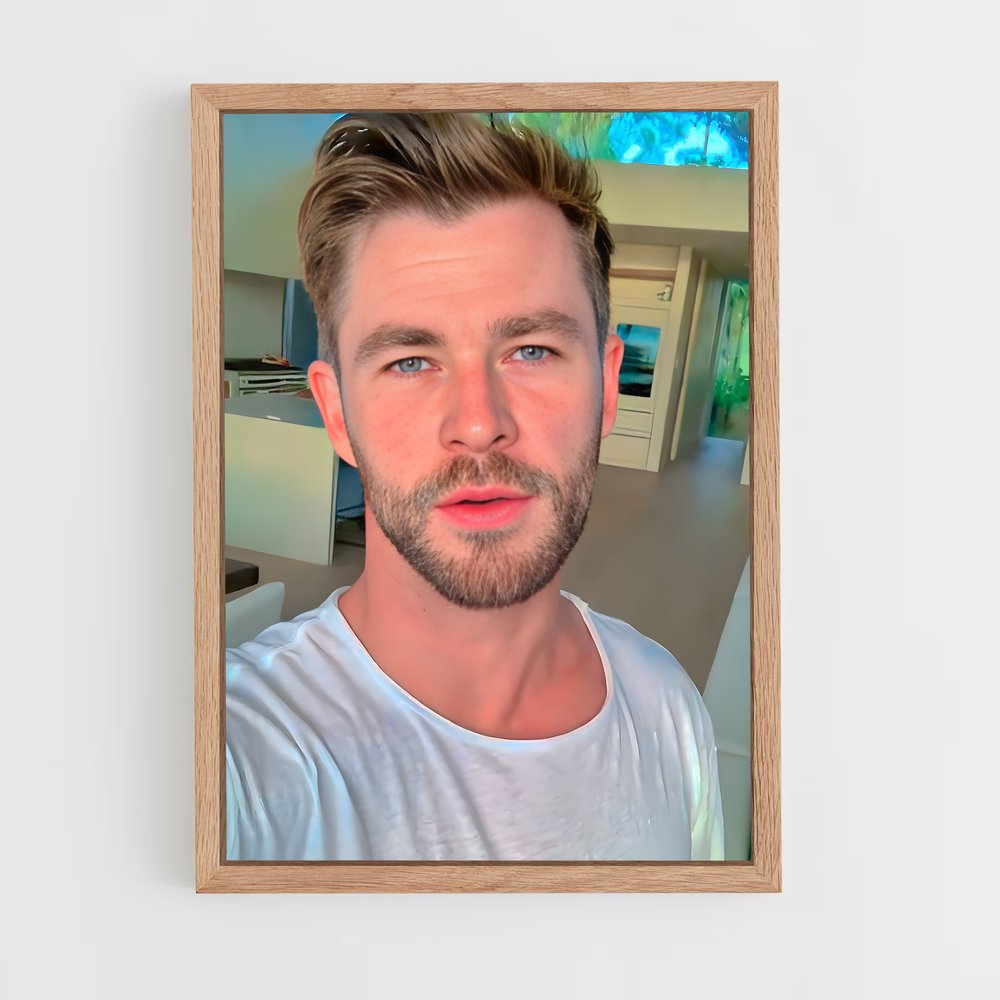 ap-chris hemsworth-8 cadre Bois clair