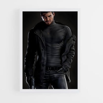 ap-chris redfield-1 cadre Blanc