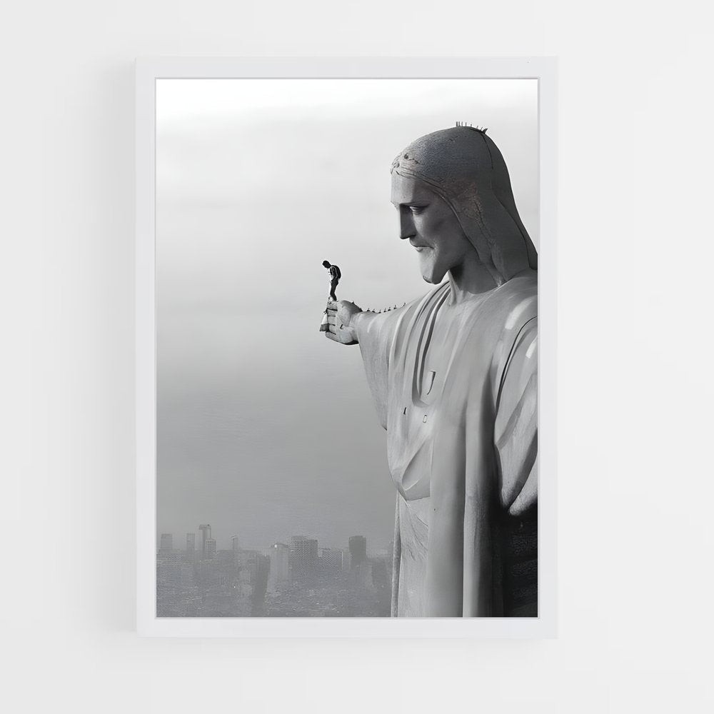 ap-christ the redeemer-1 cadre Blanc