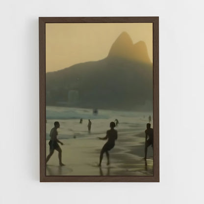 ap-christ the redeemer-2 cadre Bois foncé