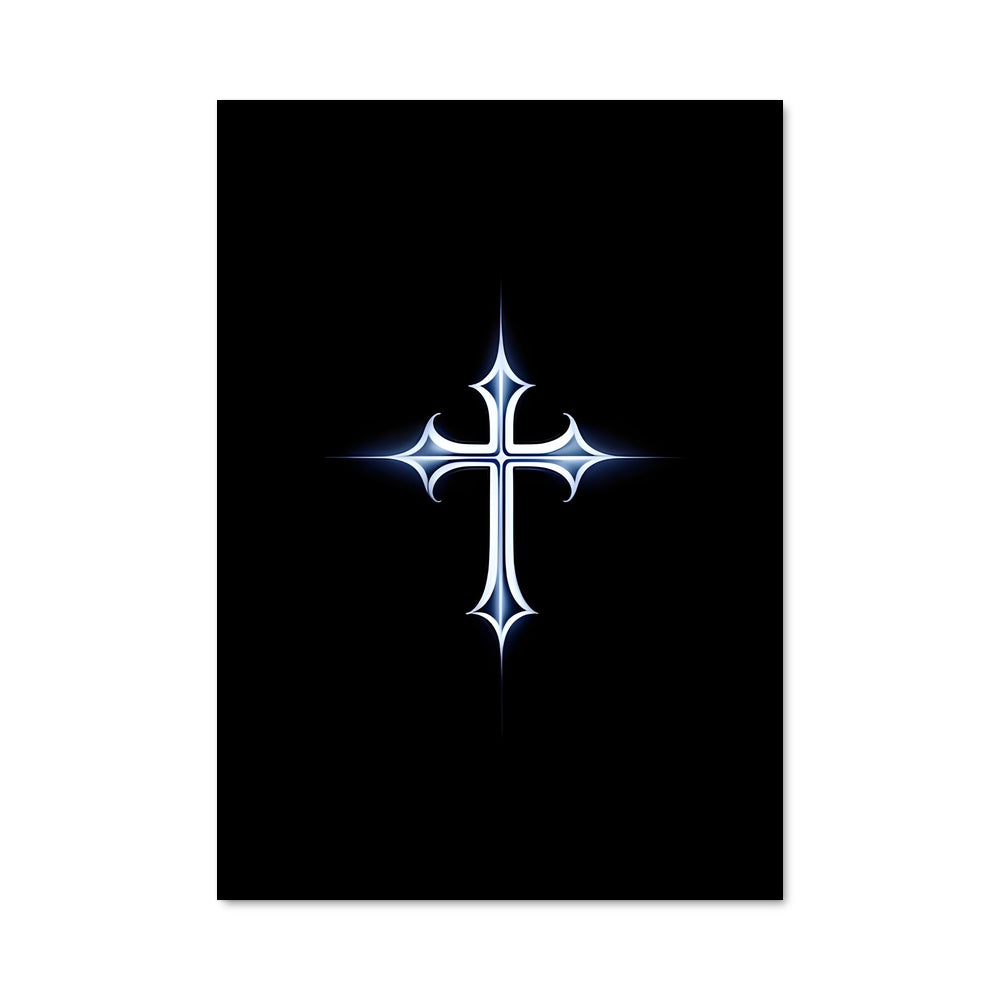 Poster Christian cross 16244