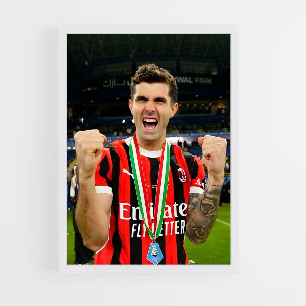 ap-christian pulisic-2 cadre Blanc