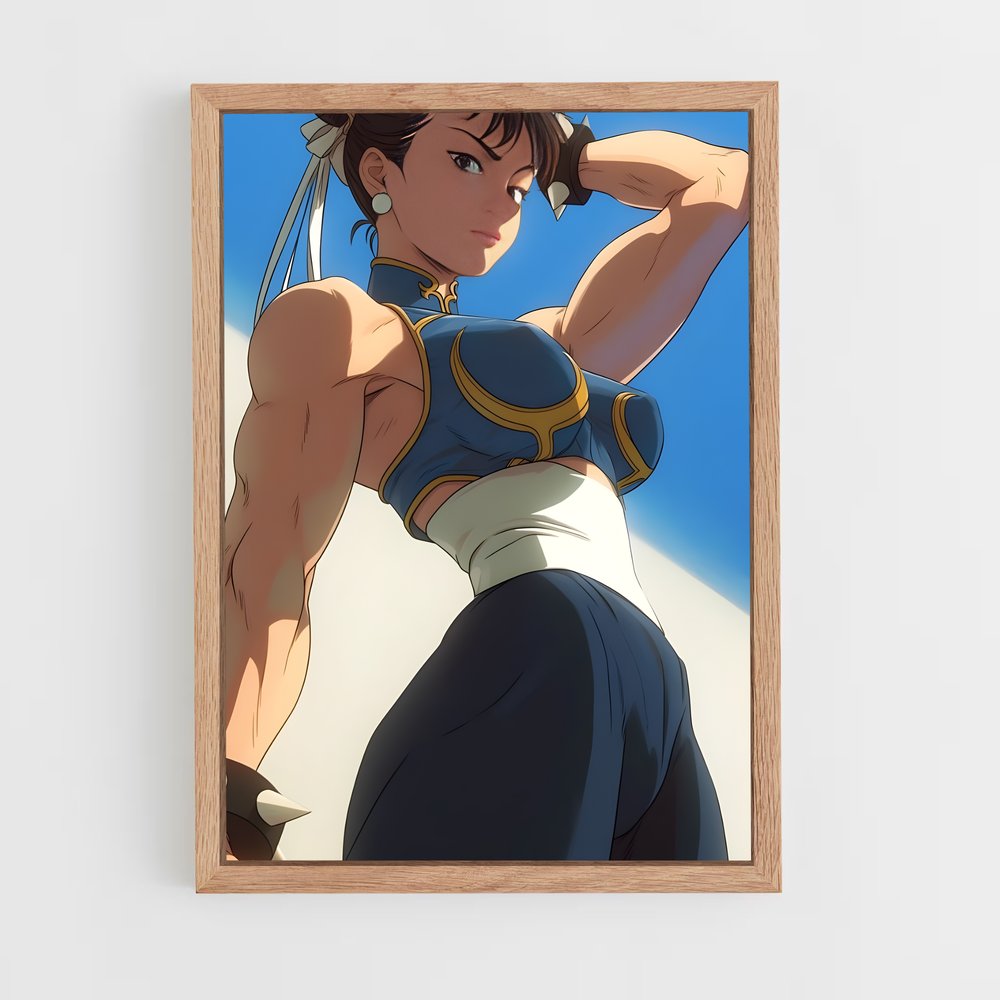 ap-chun li-5 cadre Bois clair