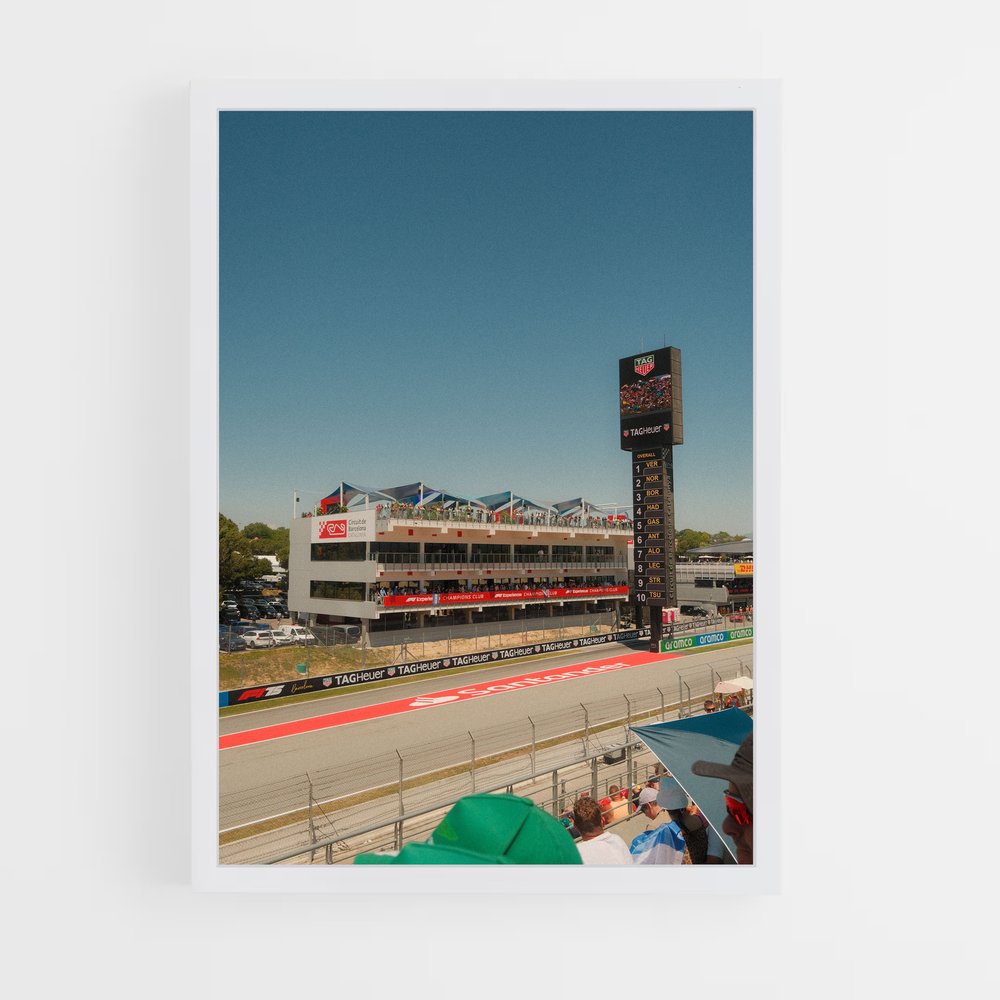 ap-circuit de barcelona-catalunya-2 cadre Blanc
