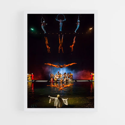 ap-cirque du soleil-5 cadre Blanc