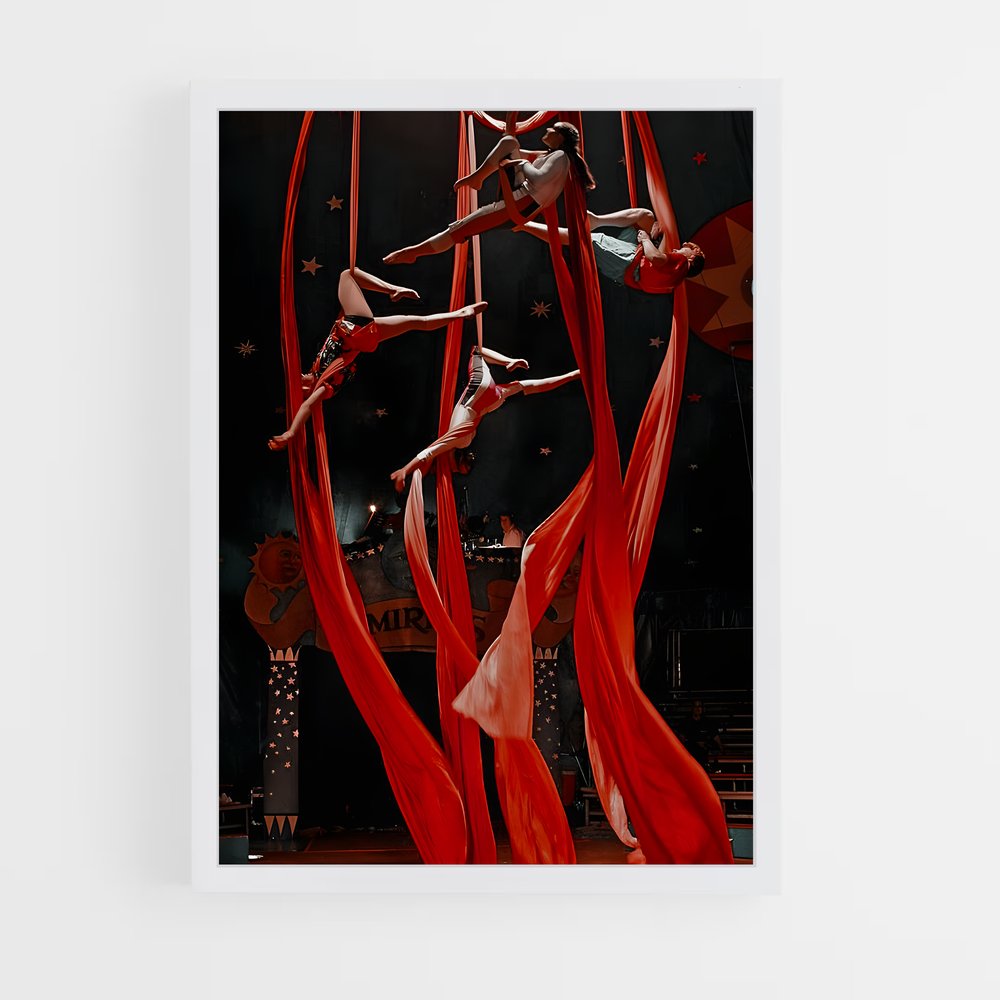 ap-cirque du soleil-6 cadre Blanc