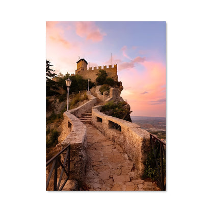 Poster Vers le Château