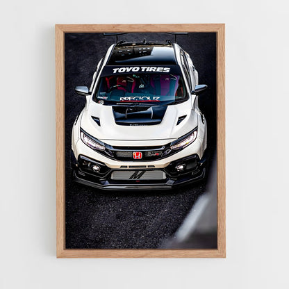ap-civic type r fk8-1 cadre Bois clair
