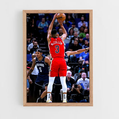 ap-cj mccollum-3 cadre Bois clair