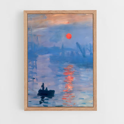 ap-claude monet-4 cadre Bois clair