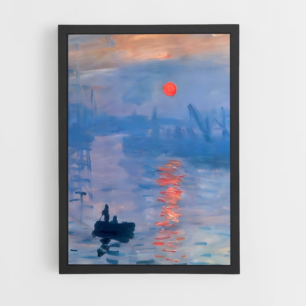 ap-claude monet-4 cadre Noir
