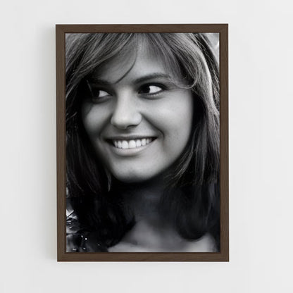 ap-claudia cardinale-4 cadre Bois foncé