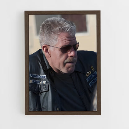 ap-clay morrow-3 cadre Bois foncé