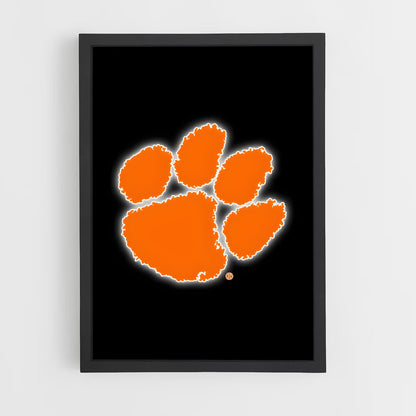 ap-clemson tigers-12 cadre Noir