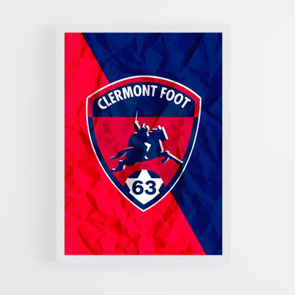 ap-clermont foot 63-1 cadre Blanc