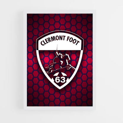 ap-clermont foot 63-6 cadre Blanc