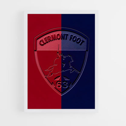 ap-clermont foot 63-7 cadre Blanc