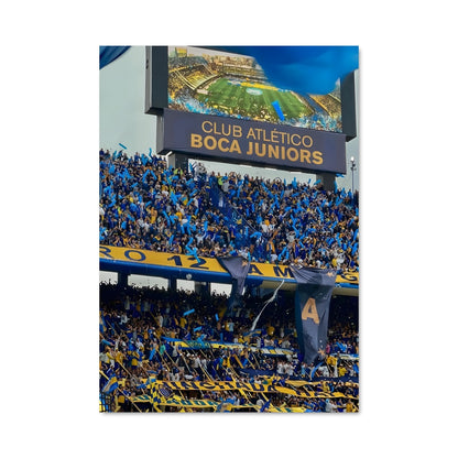 Poster La Ferveur Azul y Oro