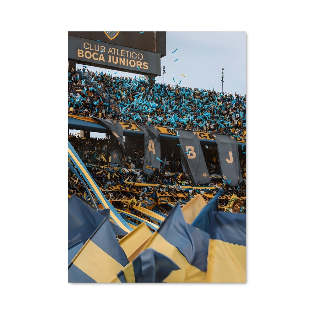 Poster La Ferveur Bleue et Jaune