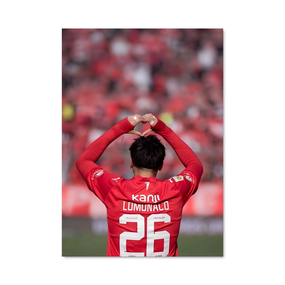 Poster Fier de Rouge