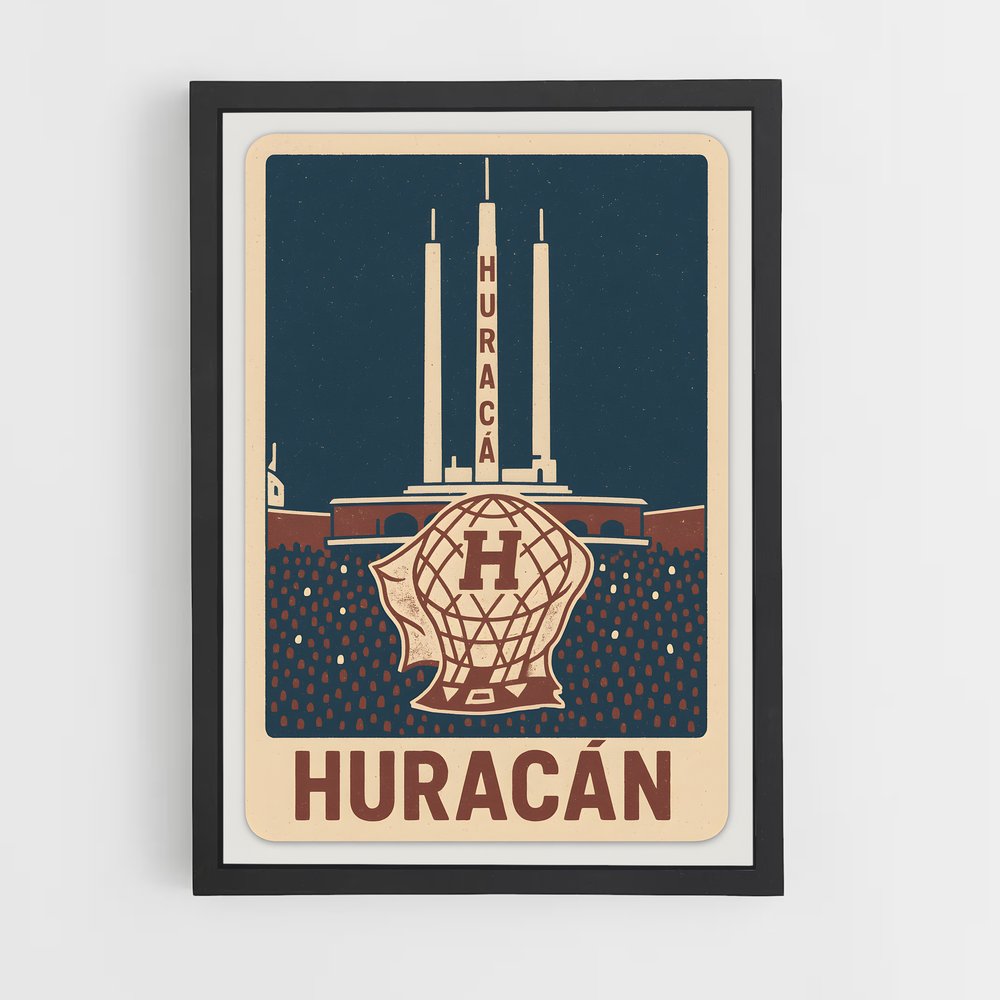 ap-club atletico huracan-1 cadre Noir