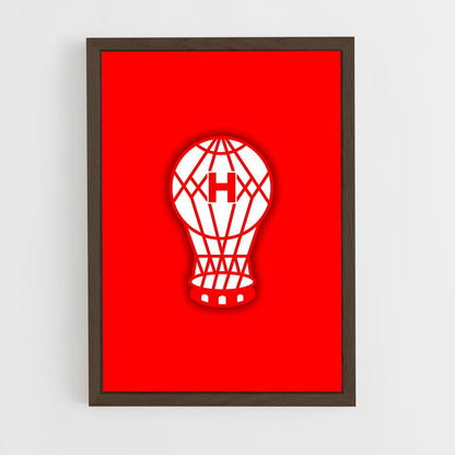 ap-club atletico huracan-7 cadre Bois foncé