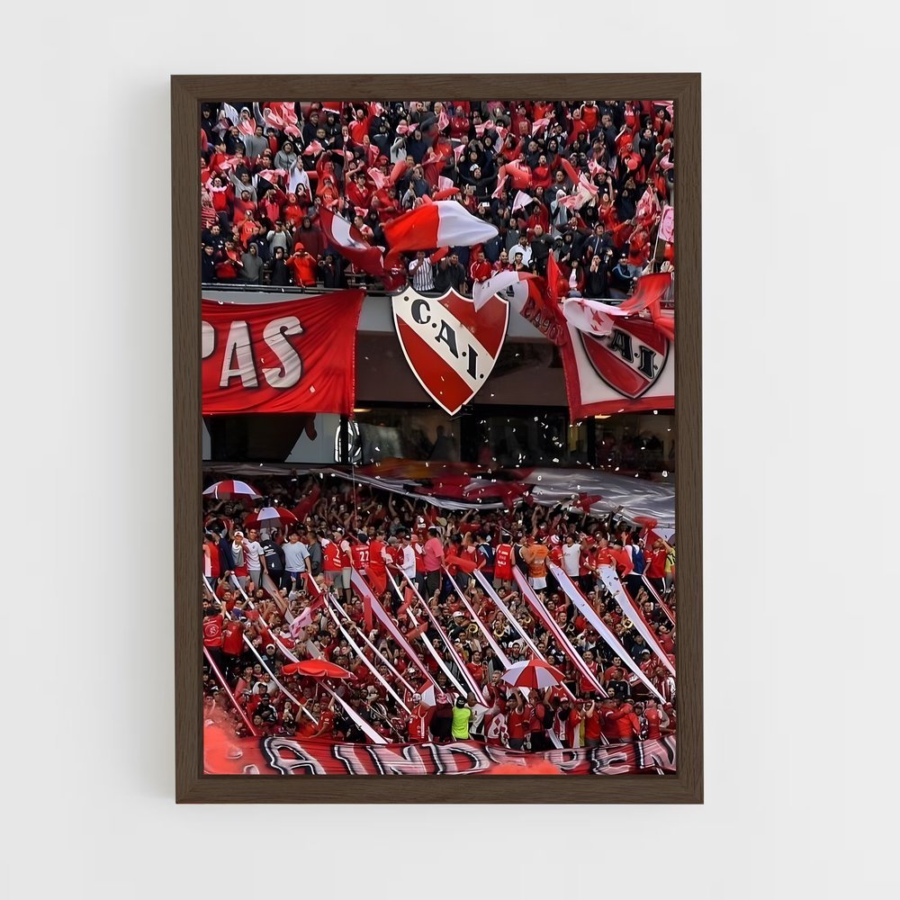 ap-club atletico independiente-6 cadre Bois foncé