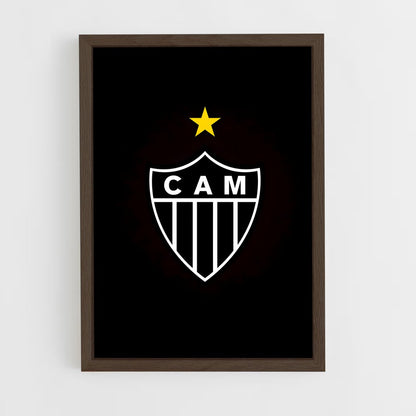 ap-club atletico mineiro-10 cadre Bois foncé