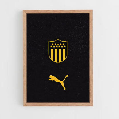 ap-club atletico penarol-3 cadre Bois clair