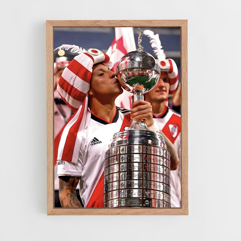 ap-club atletico river plate-14 cadre Bois clair