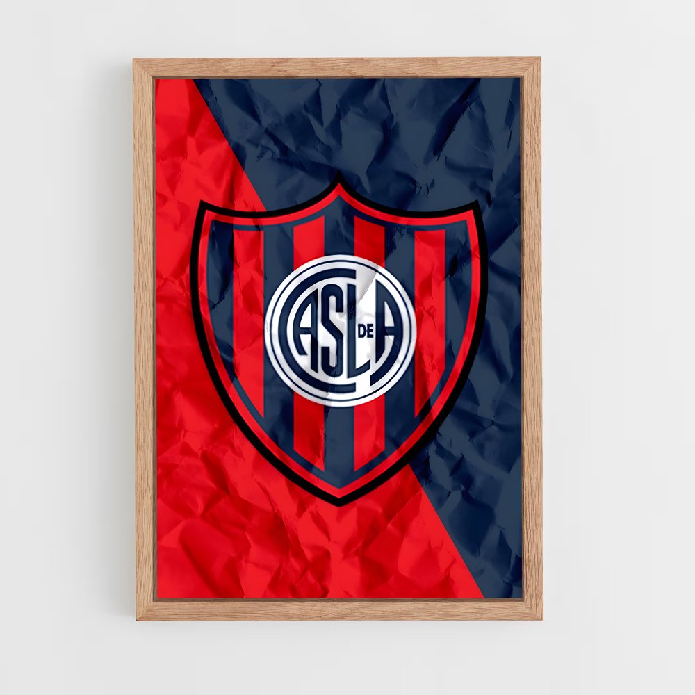 ap-club atletico san lorenzo-5 cadre Bois clair