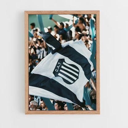 ap-club atletico talleres-11 cadre Bois clair