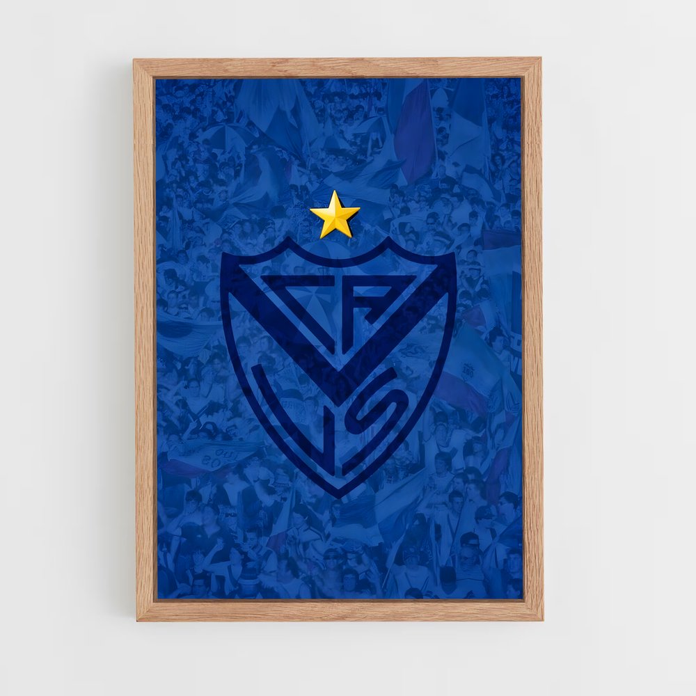ap-club atletico velez sarsfield-2 cadre Bois clair