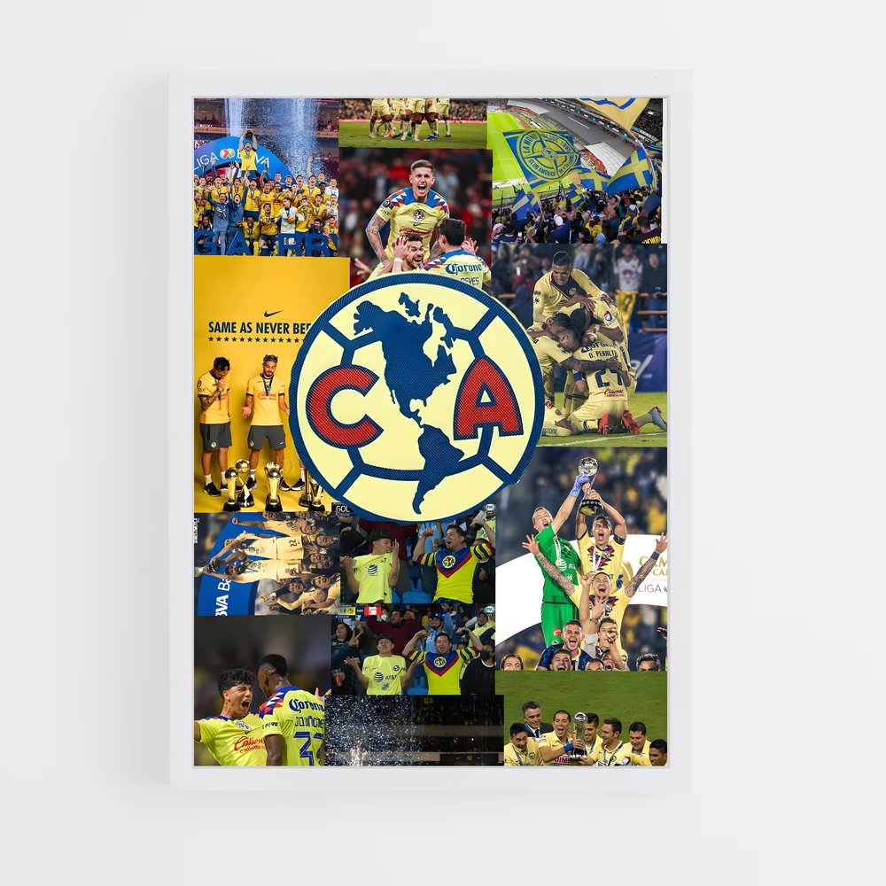 ap-club de futbol america-11 cadre Blanc