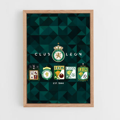 ap-club leon-2 cadre Bois clair