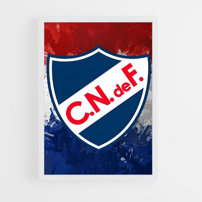 ap-club nacional de football-5 cadre Blanc
