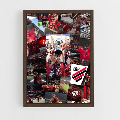 ap-clube atletico paranaense-2 cadre Bois foncé