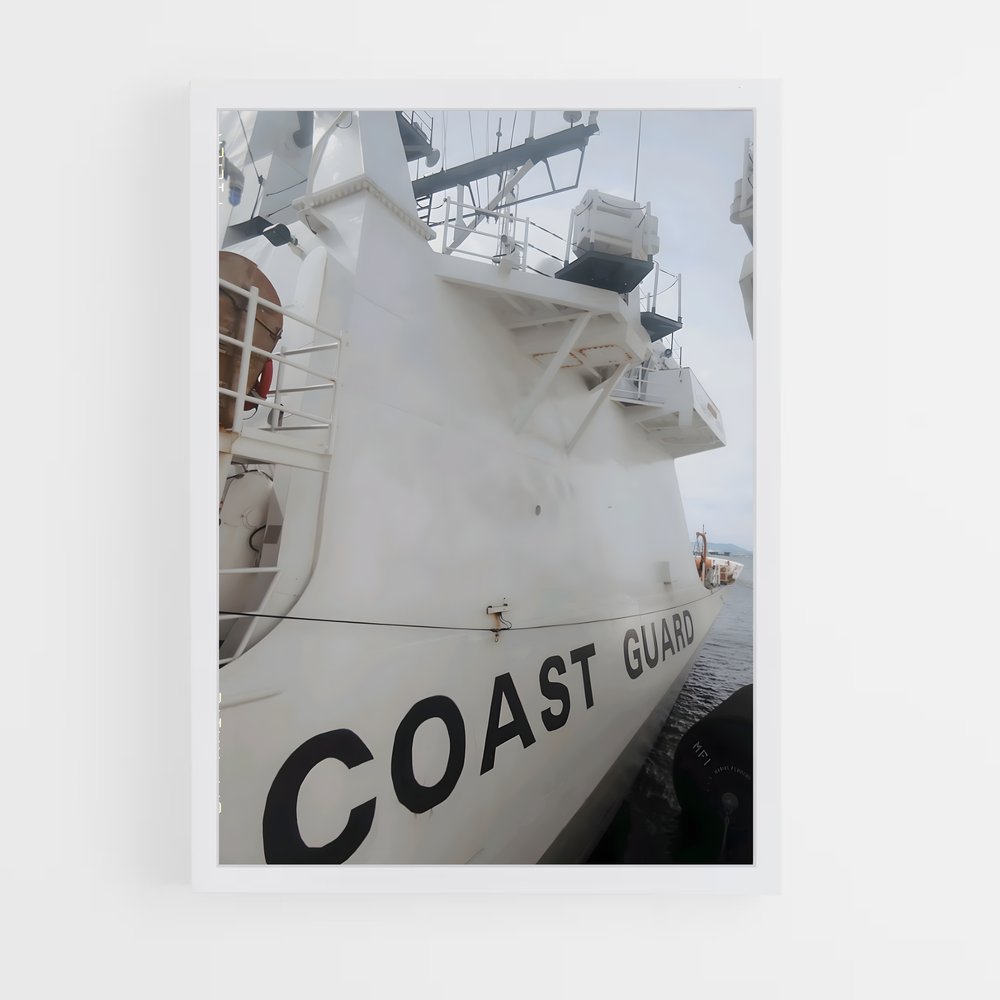 ap-coast guard-6 cadre Blanc