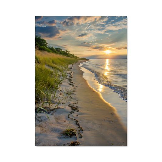 Poster Coucher de Soleil côtier