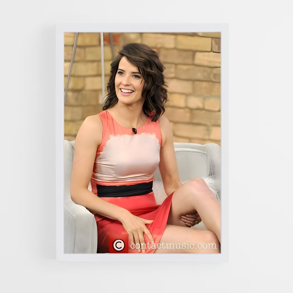 ap-cobie smulders-13 cadre Blanc