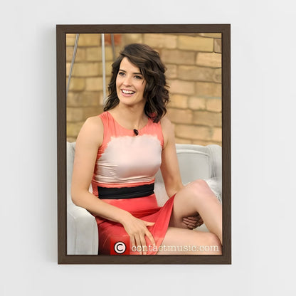 ap-cobie smulders-13 cadre Bois foncé