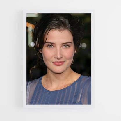ap-cobie smulders-6 cadre Blanc