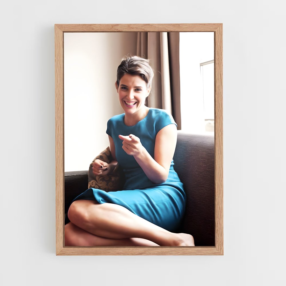 ap-cobie smulders-7 cadre Bois clair