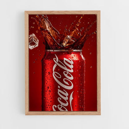 ap-coca cola-9 cadre Bois clair
