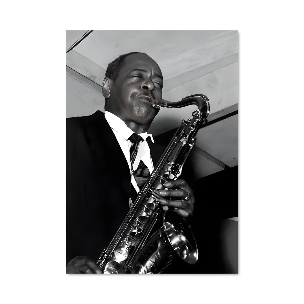 Poster Jazzman à la Saxo