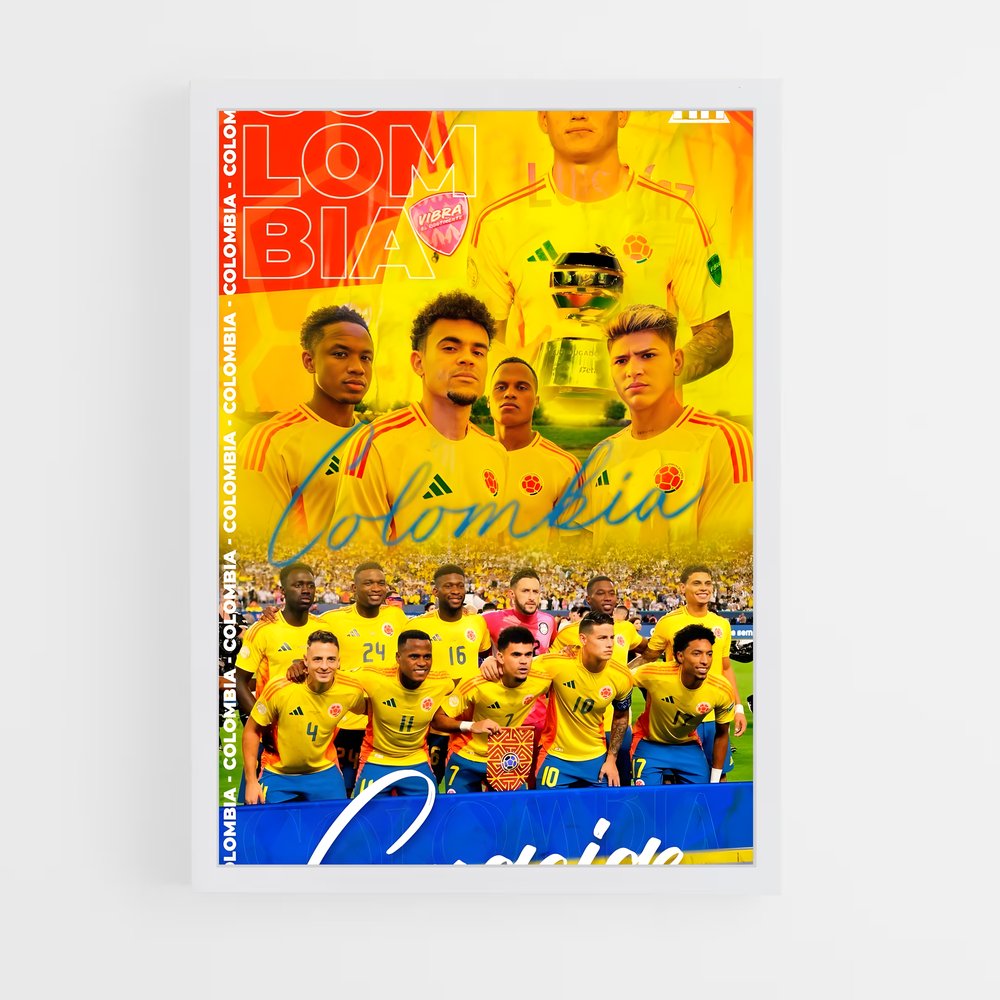 ap-colombia national football team-1 cadre Blanc